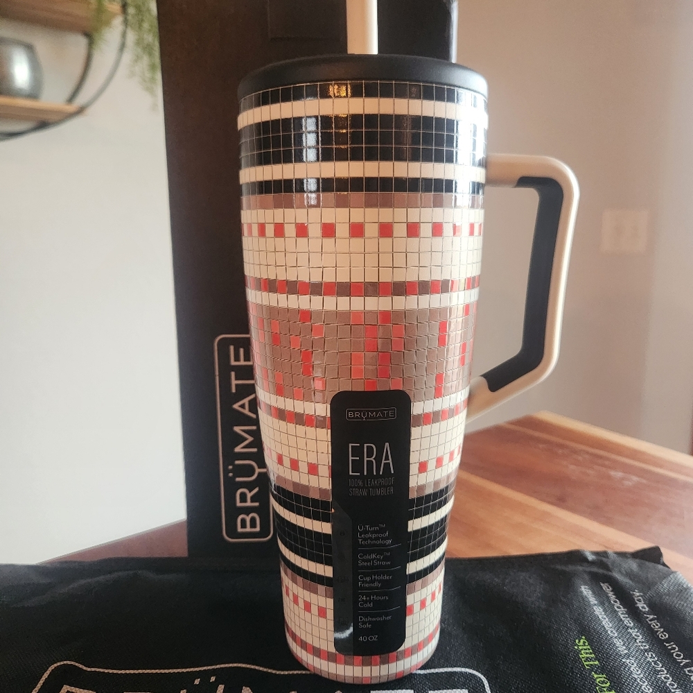 Era Tumbler - Sunset Tile/Black Motiff